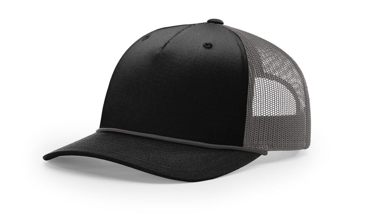 Richardson 112FPR - 5 Panel Trucker w/Rope - Premium Caps from Richardson - Just $13.95! Shop now at Pat's Monograms