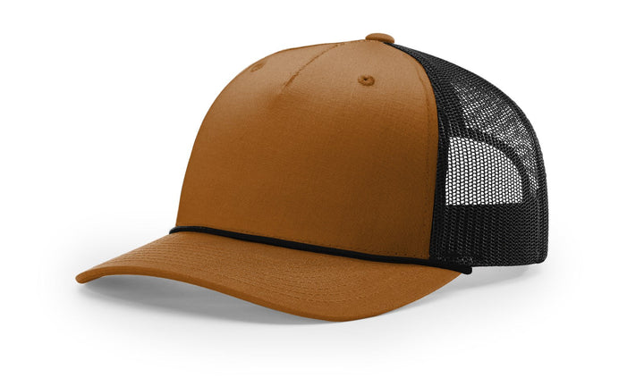 Richardson 112FPR - 5 Panel Trucker w/Rope - Premium Caps from Richardson - Just $13.95! Shop now at Pat's Monograms