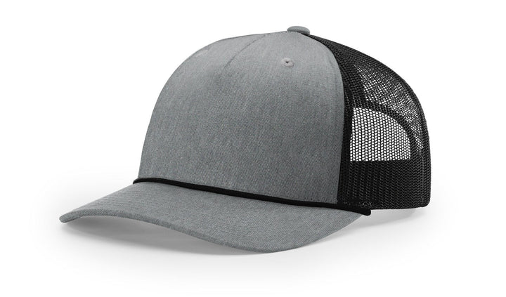 Richardson 112FPR - 5 Panel Trucker w/Rope - Premium Caps from Richardson - Just $13.95! Shop now at Pat's Monograms