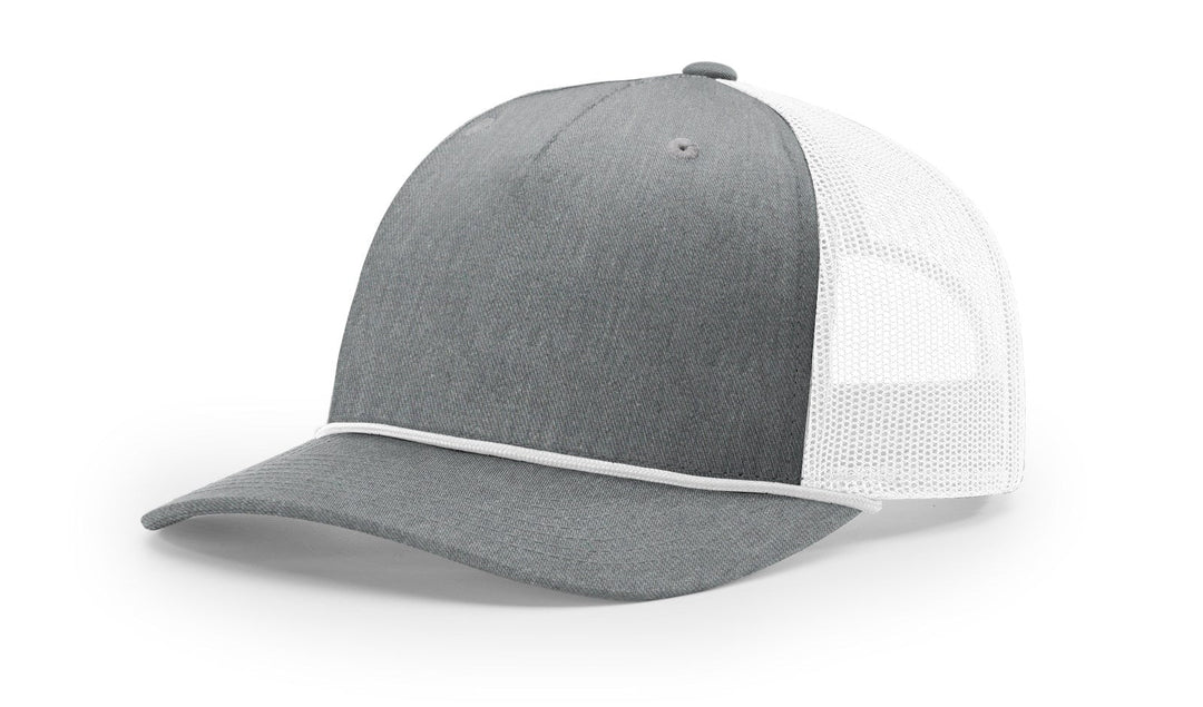 Richardson 112FPR - 5 Panel Trucker w/Rope - Premium Caps from Richardson - Just $13.95! Shop now at Pat's Monograms