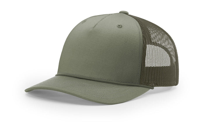 Richardson 112FPR - 5 Panel Trucker w/Rope - Premium Caps from Richardson - Just $13.95! Shop now at Pat's Monograms