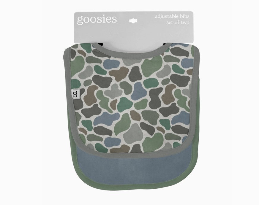 Camo Bib Set - Premium Baby Accessories from Goosies - Just $24.95! Shop now at Pat's Monograms