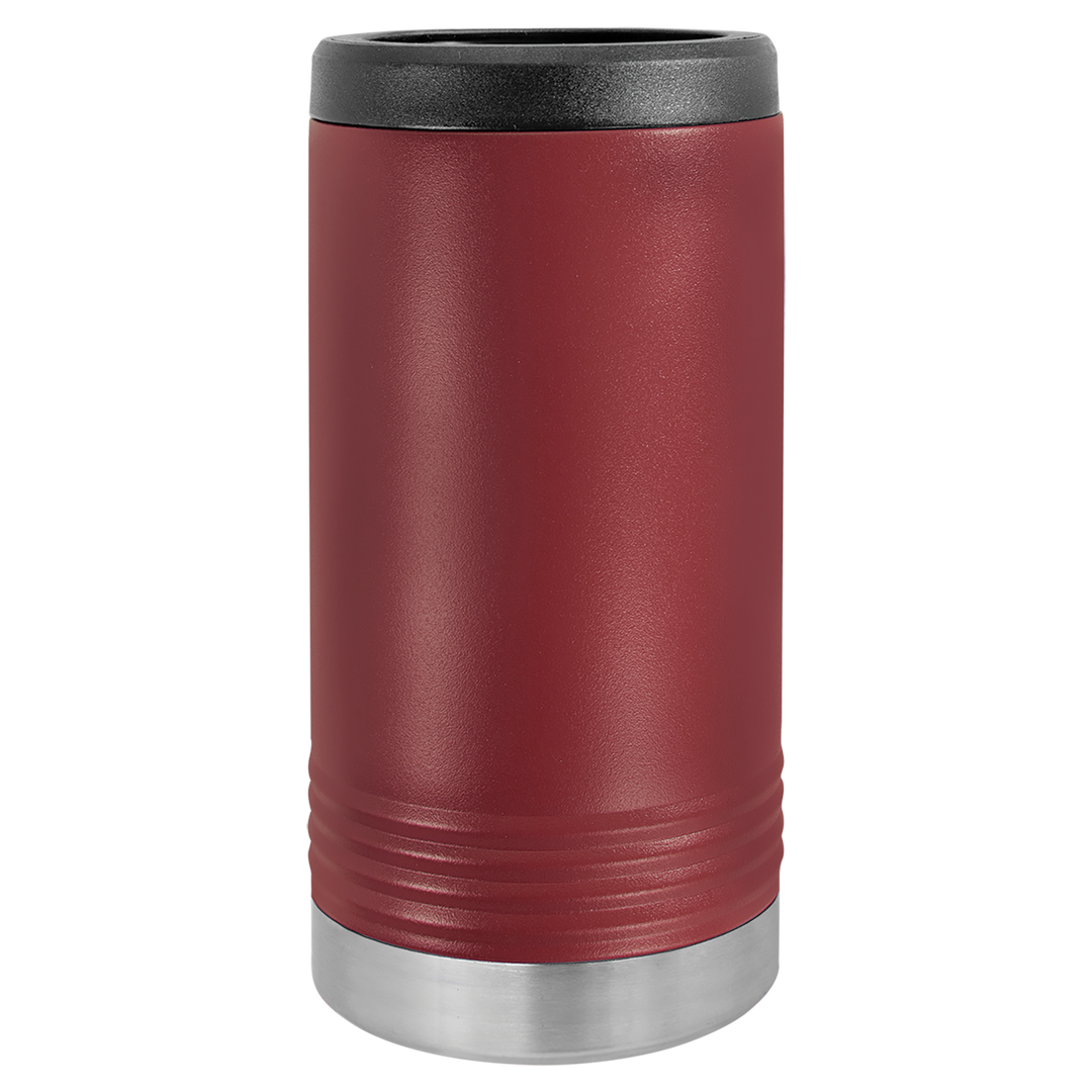 Slim Beverage Holder Cooler - Premium Laser Engraved from Polar Camel - Just $13.50! Shop now at Pat's Monograms