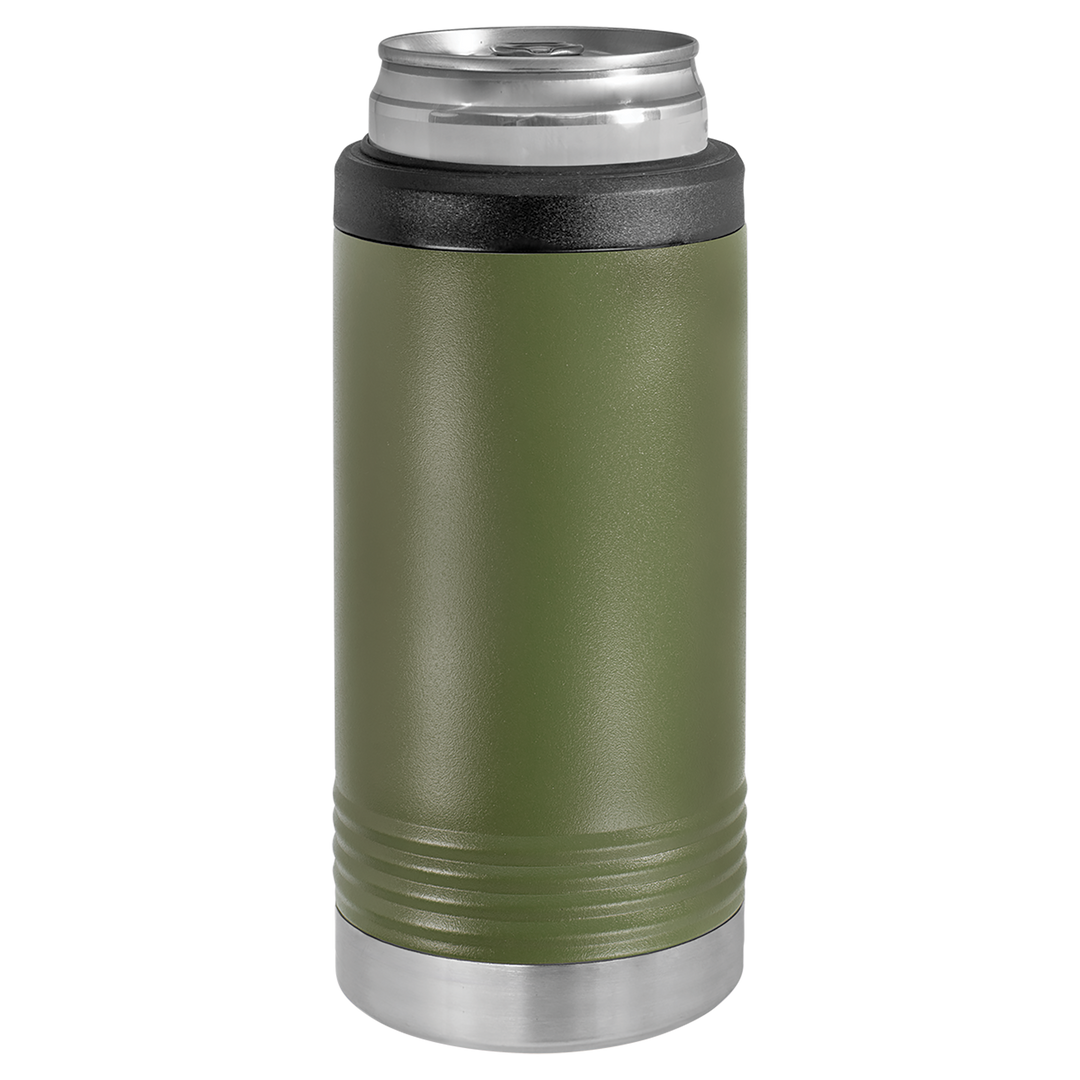 Slim Beverage Holder Cooler - Premium Laser Engraved from Polar Camel - Just $13.50! Shop now at Pat's Monograms
