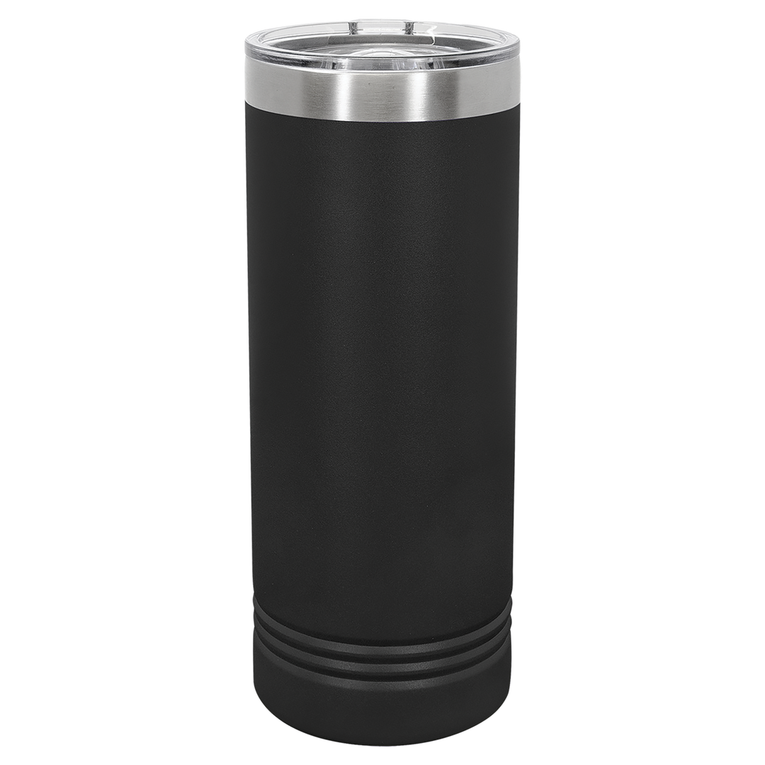 Laser Engraved Skinny Tumbler - 22oz. - Premium drinkware from Polar Camel - Just $17.95! Shop now at Pat's Monograms