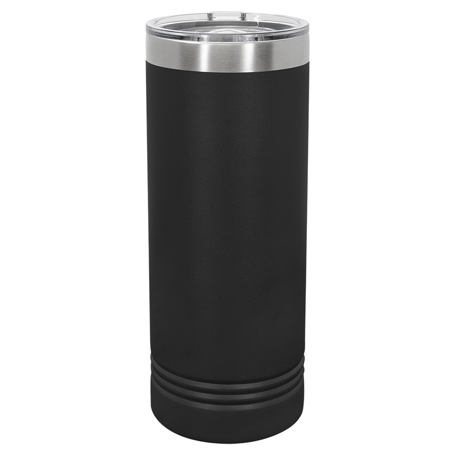 Laser Engraved Skinny Tumbler - 22oz. - Premium drinkware from Polar Camel - Just $17.95! Shop now at Pat's Monograms