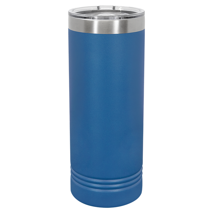 Laser Engraved Skinny Tumbler - 22oz. - Premium drinkware from Polar Camel - Just $17.95! Shop now at Pat's Monograms