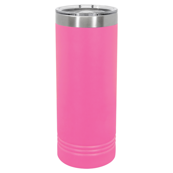 Laser Engraved Skinny Tumbler - 22oz. - Premium drinkware from Polar Camel - Just $17.95! Shop now at Pat's Monograms