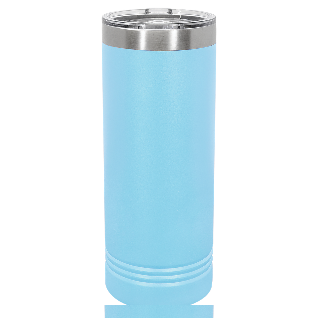 Laser Engraved Skinny Tumbler - 22oz. - Premium drinkware from Polar Camel - Just $17.95! Shop now at Pat's Monograms
