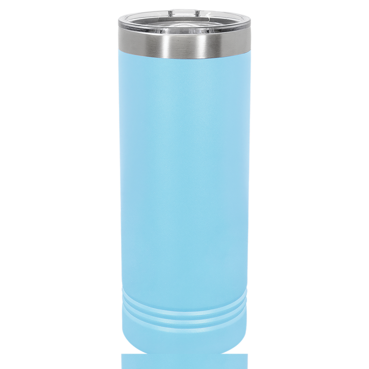 Laser Engraved Skinny Tumbler - 22oz. - Premium drinkware from Polar Camel - Just $17.95! Shop now at Pat's Monograms