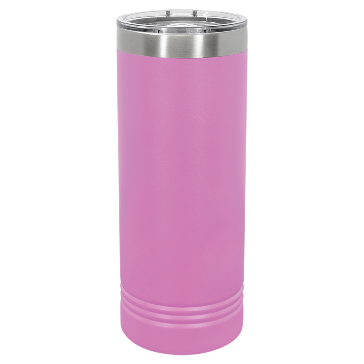Laser Engraved Skinny Tumbler - 22oz. - Premium drinkware from Polar Camel - Just $17.95! Shop now at Pat's Monograms