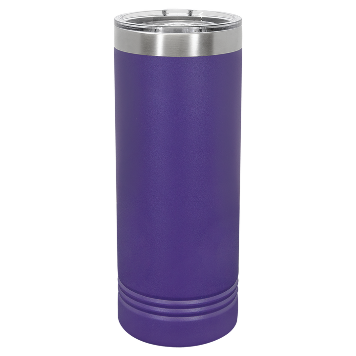 Laser Engraved Skinny Tumbler - 22oz. - Premium drinkware from Polar Camel - Just $17.95! Shop now at Pat's Monograms