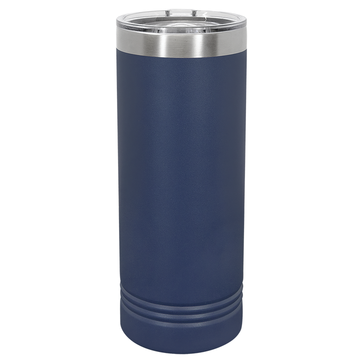 Laser Engraved Skinny Tumbler - 22oz. - Premium drinkware from Polar Camel - Just $17.95! Shop now at Pat's Monograms