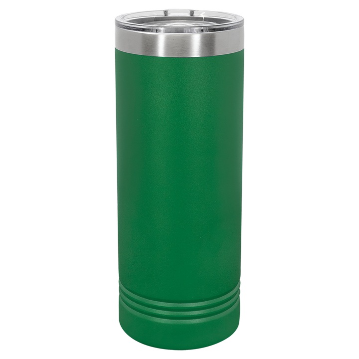 Laser Engraved Skinny Tumbler - 22oz. - Premium drinkware from Polar Camel - Just $17.95! Shop now at Pat's Monograms