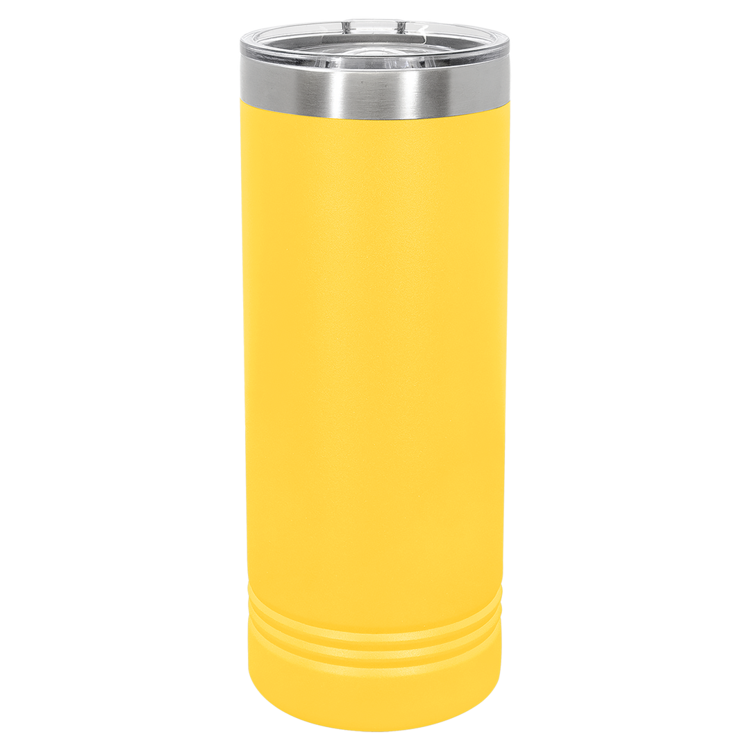 Laser Engraved Skinny Tumbler - 22oz. - Premium drinkware from Polar Camel - Just $17.95! Shop now at Pat's Monograms