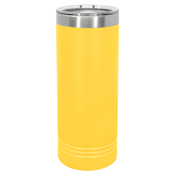 Laser Engraved Skinny Tumbler - 22oz. - Premium drinkware from Polar Camel - Just $17.95! Shop now at Pat's Monograms