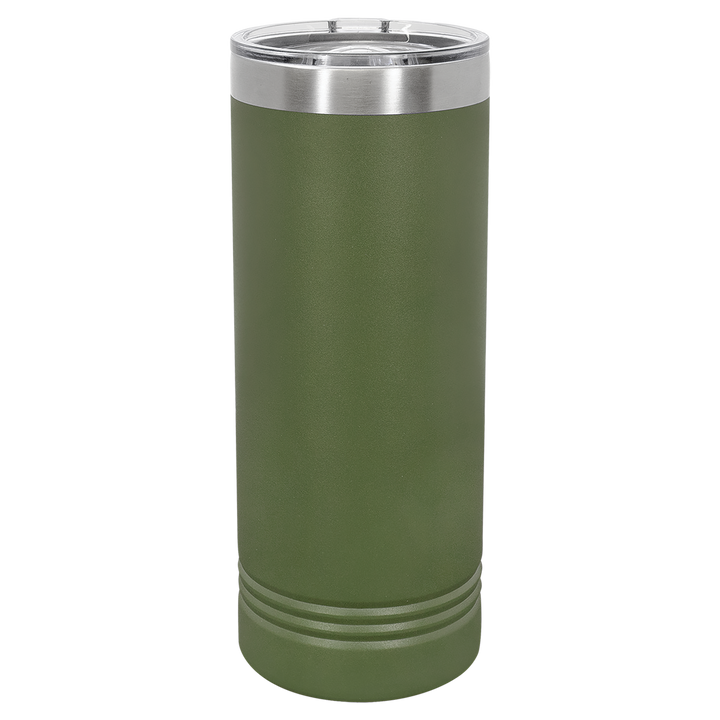 Laser Engraved Skinny Tumbler - 22oz. - Premium drinkware from Polar Camel - Just $17.95! Shop now at Pat's Monograms