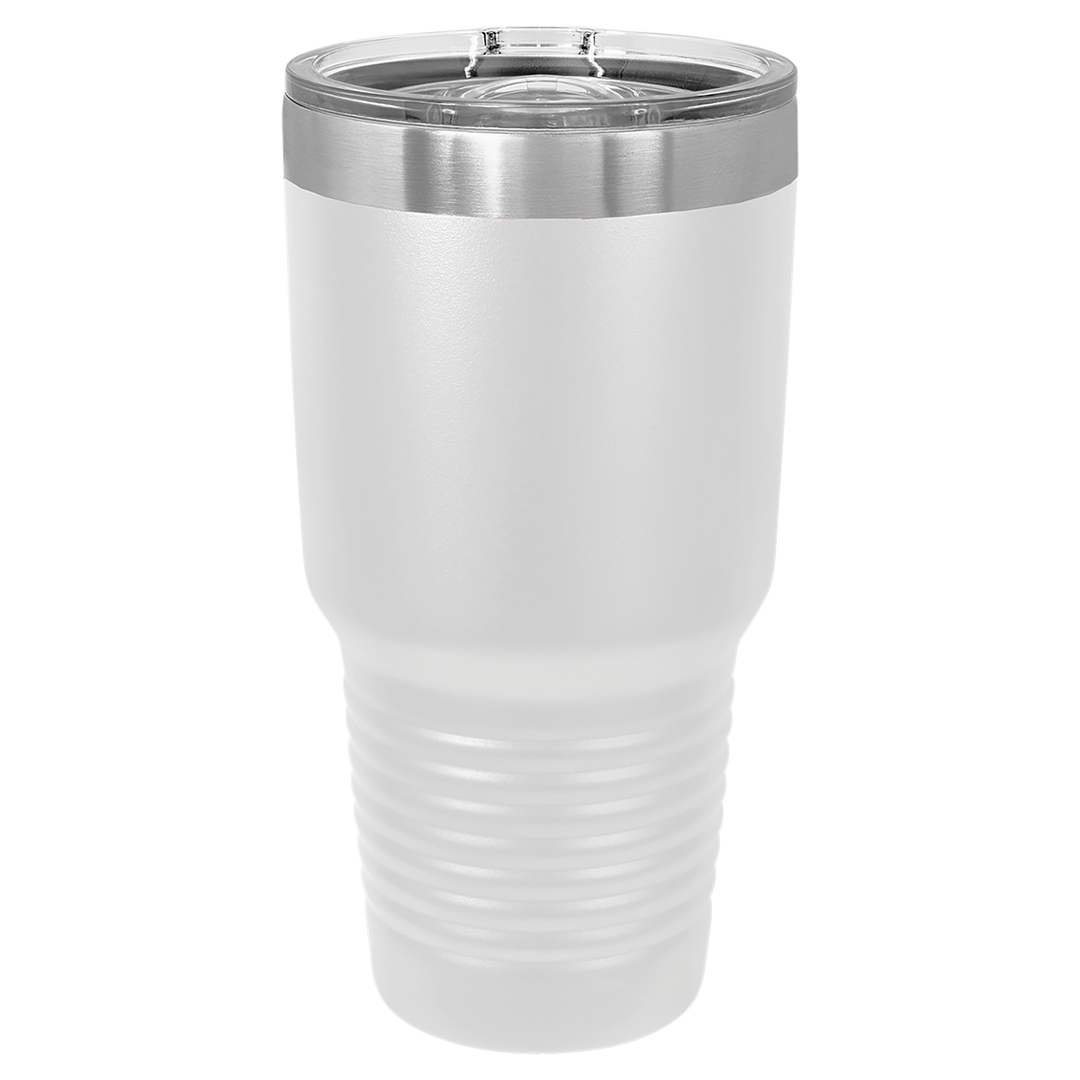 30oz Stainless Steel Tumbler - Premium Laser Engraved from Polar Camel - Just $18.50! Shop now at Pat's Monograms