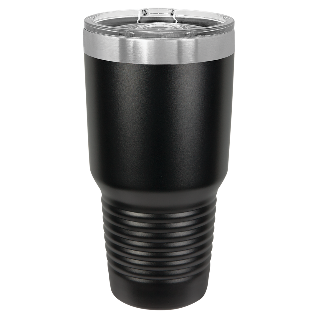 30oz Stainless Steel Tumbler - Premium Laser Engraved from Polar Camel - Just $18.50! Shop now at Pat's Monograms