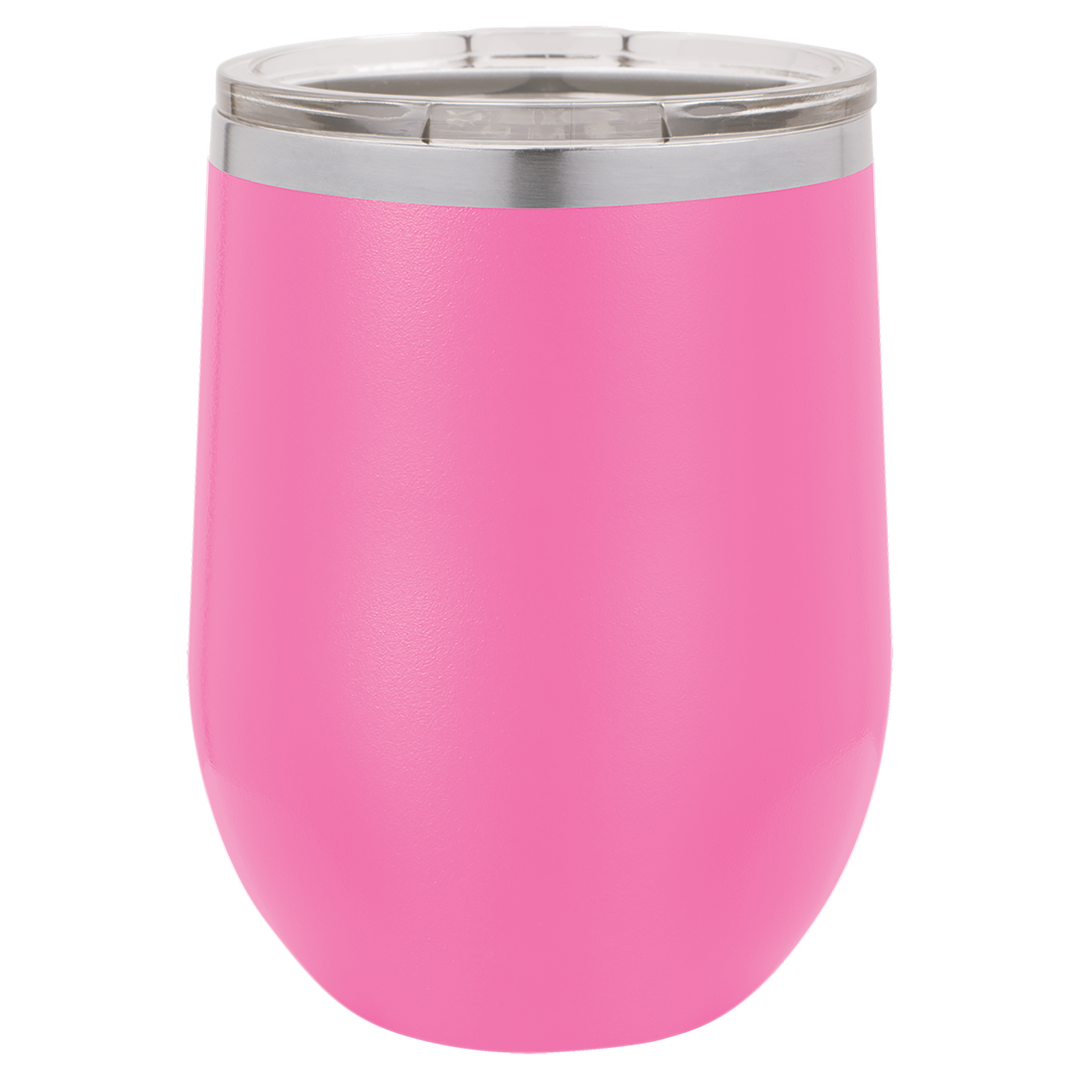 12oz. Stemless Wine Tumbler - Premium Laser Engraved from Polar Camel - Just $12.95! Shop now at Pat's Monograms