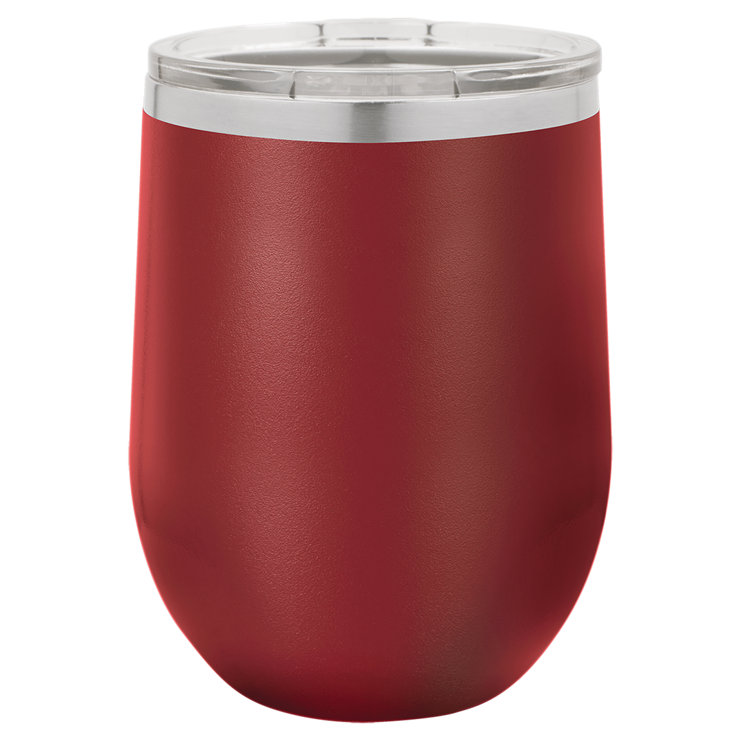 12oz. Stemless Wine Tumbler - Premium Laser Engraved from Polar Camel - Just $12.95! Shop now at Pat's Monograms
