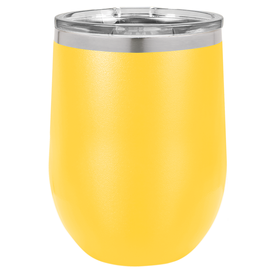 12oz. Stemless Wine Tumbler - Premium Laser Engraved from Polar Camel - Just $12.95! Shop now at Pat's Monograms