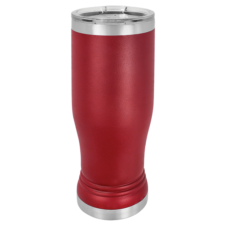 14oz Pilsner - Premium Laser Engraved from Polar Camel - Just $15.50! Shop now at Pat's Monograms