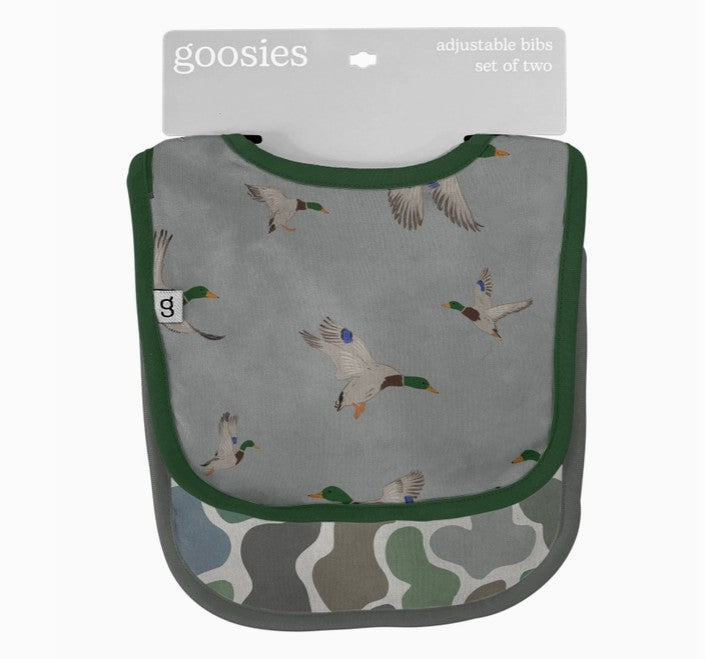 Mallards Bib Set - Premium Baby Accessories from Goosies - Just $24.95! Shop now at Pat's Monograms