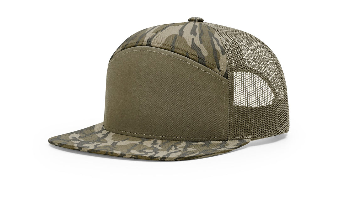 Richardson 168P - PRINTED 7 PANEL TRUCKER - Premium Caps from Richardson - Just $14.50! Shop now at Pat's Monograms