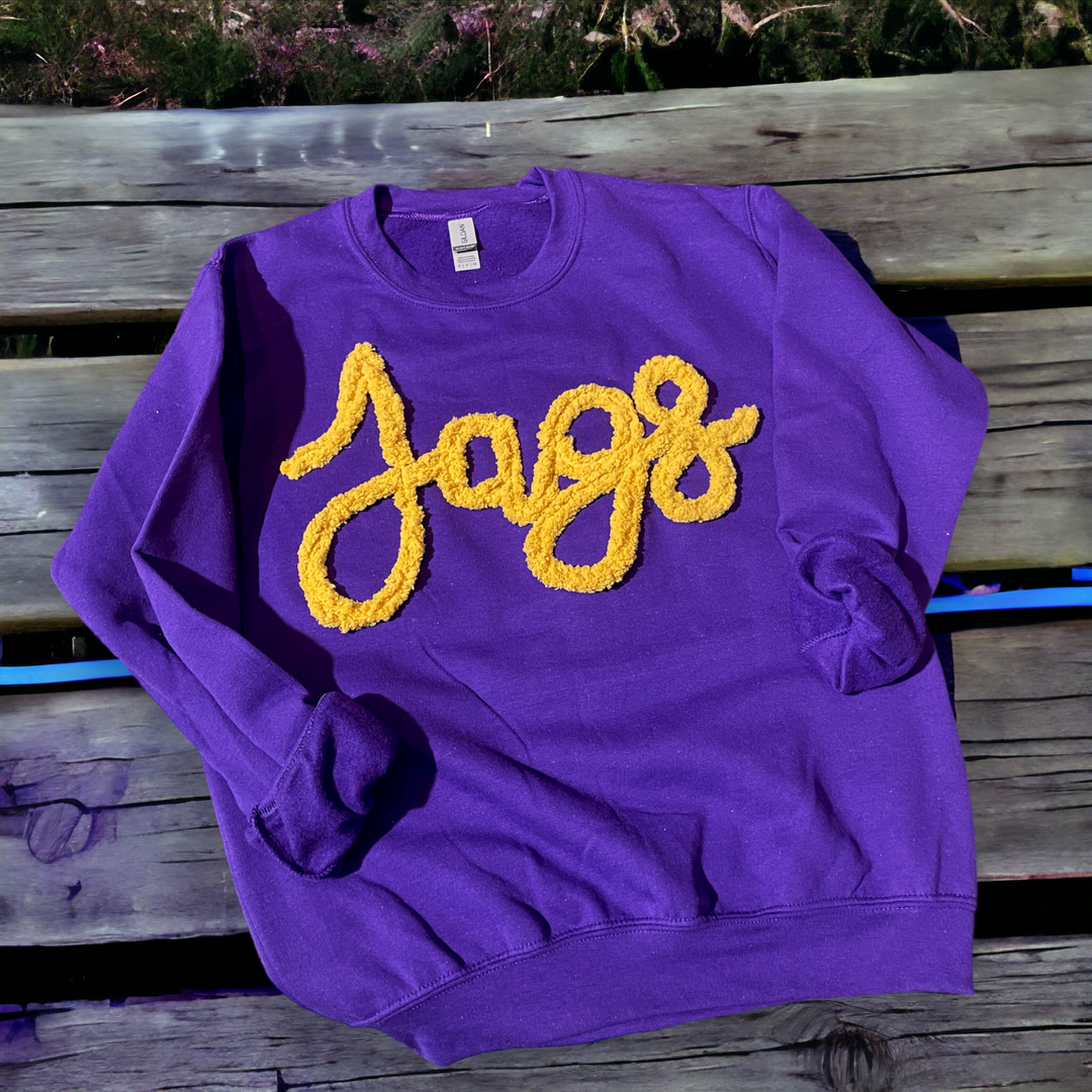 Chenille Yarn Sweatshirts - Team Spirit - Premium Sweatshirt from Pat's Monograms - Just $45.95! Shop now at Pat's Monograms