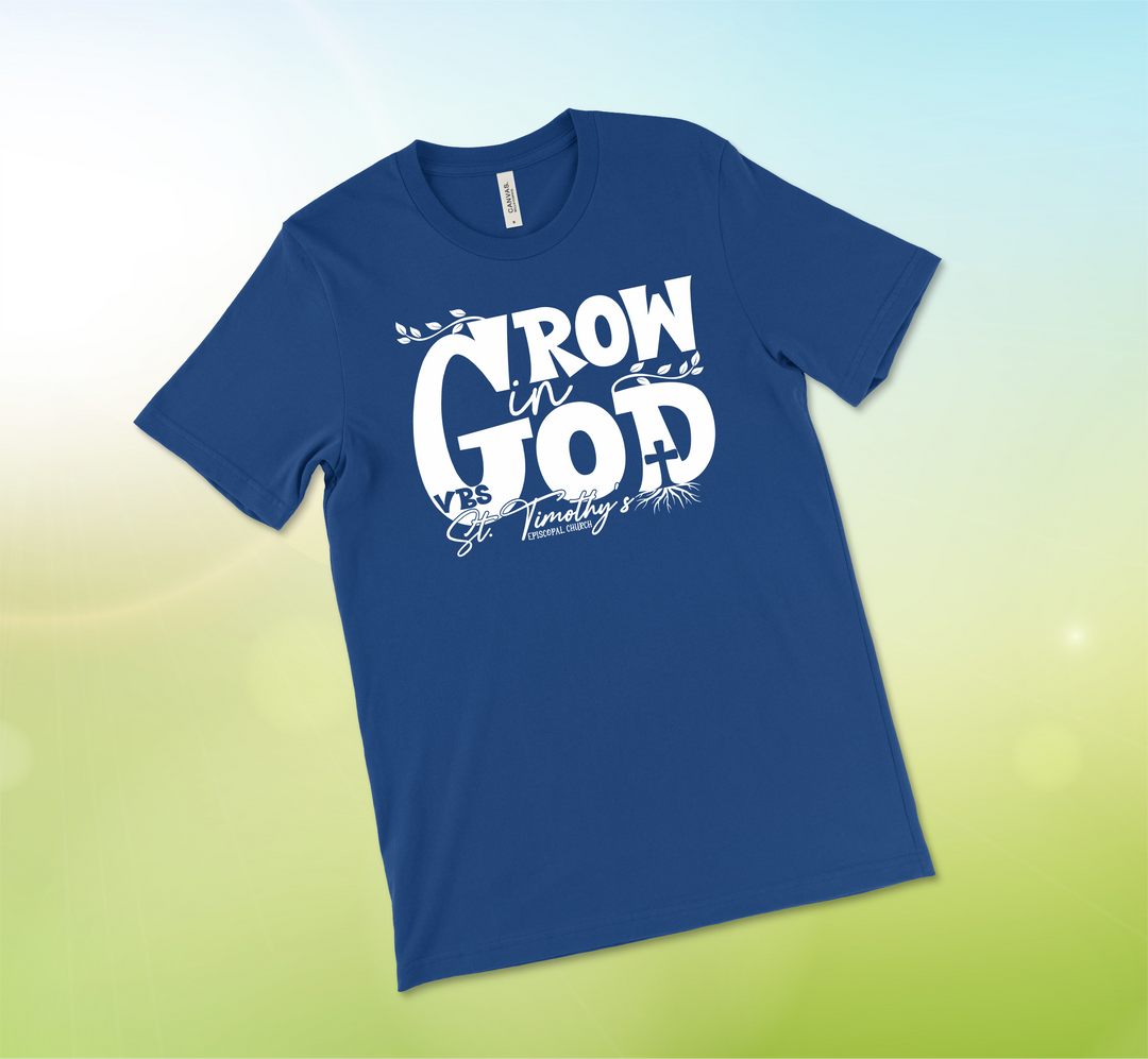 St. Timothy's VBS Adult Tee - Premium from Pat's Monograms - Just $22.50! Shop now at Pat's Monograms