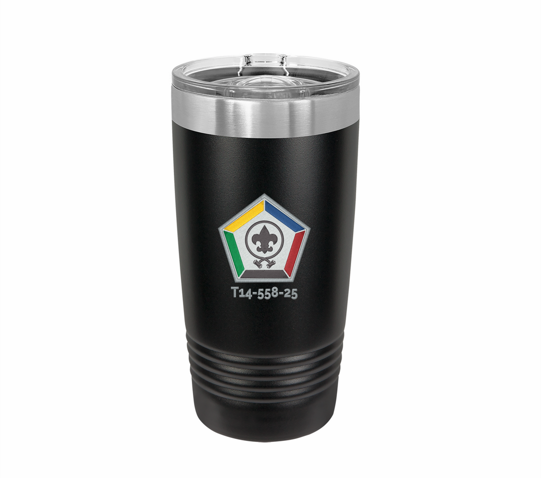 Woodbadge Tumbler - Premium  from Pat's Monograms - Just $24! Shop now at Pat's Monograms