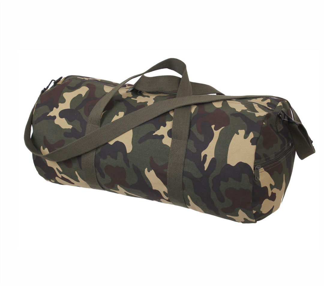 Heavy Canvas Military Style Duflle Bag - 24" - Premium Bags and Totes from Rothco - Just $29.95! Shop now at Pat's Monograms