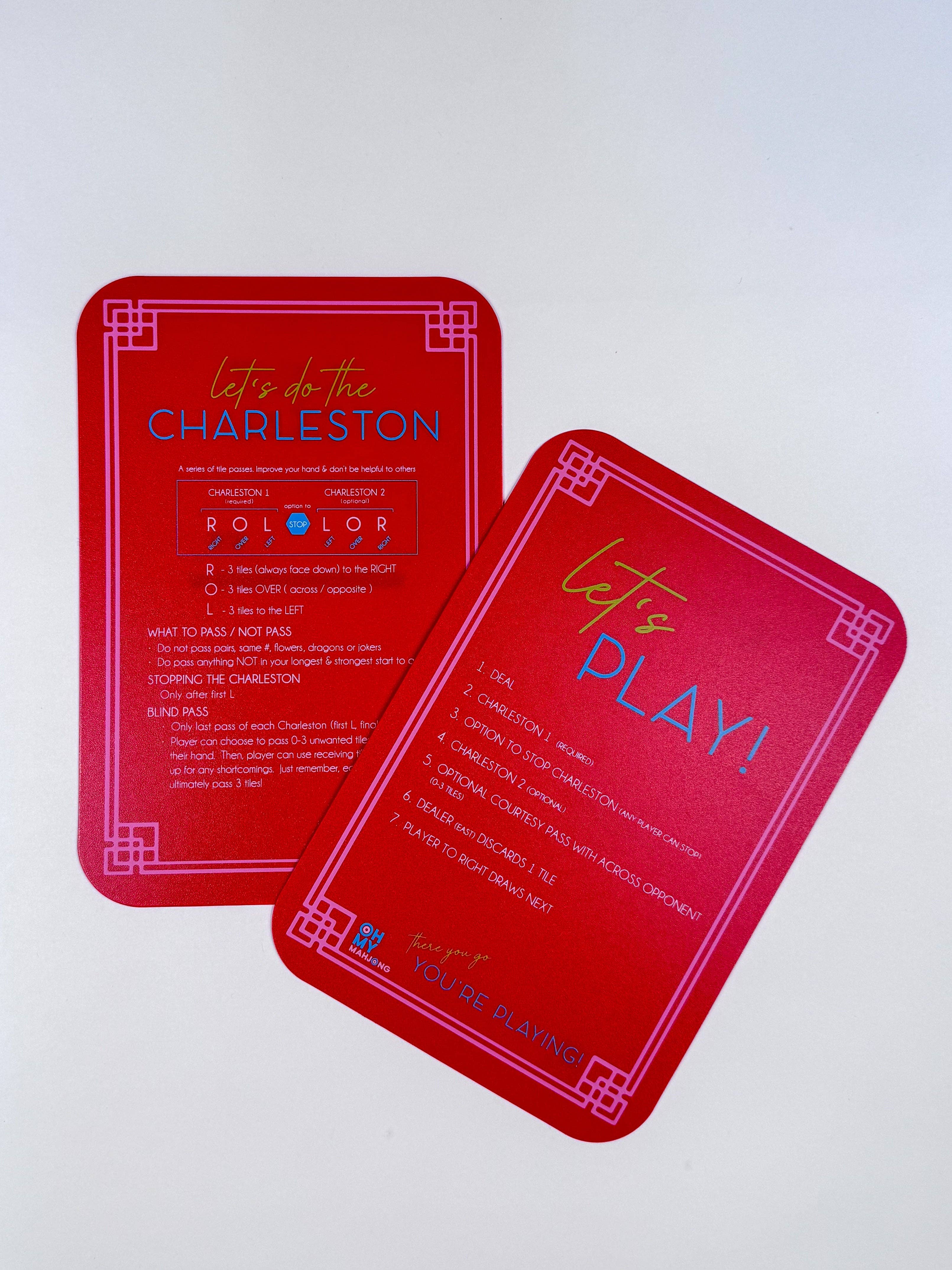 Red Shufflers - Premium Mahjong from Oh My Mahjong - Just $14.95! Shop now at Pat's Monograms