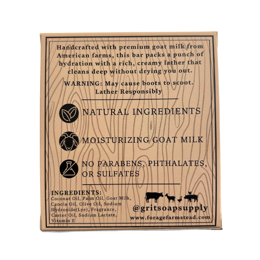 Outlaw Goat Milk Bar Soap - Premium Bath & Body from GRIT Soap Supply - Just $8.95! Shop now at Pat's Monograms