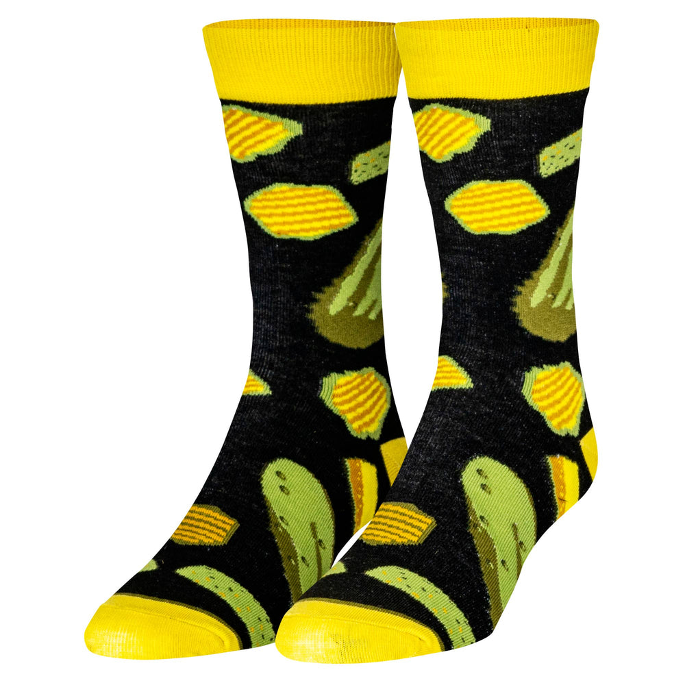 Pickles - Mens Crew Folded - Premium  from Crazy Socks - Just $7! Shop now at Pat's Monograms