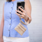 Clip & Go Strap with Pouch - Neutral Collection - Premium phone accessories from Save The Girls - Just $23.95! Shop now at Pat's Monograms