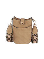 Woven Strap Accented Crossbody Sling - Premium handbag from Handbag Factory Corp - Just $29.95! Shop now at Pat's Monograms