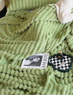 Soft Solid Color Fleece Blanket - Premium  from Sweetkama - Just $25! Shop now at Pat's Monograms