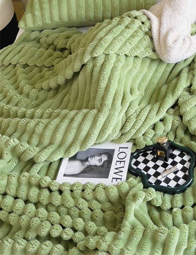 Soft Solid Color Fleece Blanket - Premium  from Sweetkama - Just $25! Shop now at Pat's Monograms