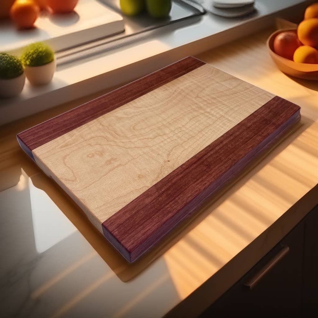 Small Luxury Cutting Board - Maple Variety Pack - Premium Hardwood Cutting Board from 609 Wood Design - Just $54.95! Shop now at Pat's Monograms