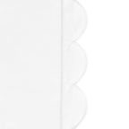 Scallop Frame Embroidered Cotton Percale Euro Sham - Premium Home Textiles from Mélange Home - Just $48.95! Shop now at Pat's Monograms