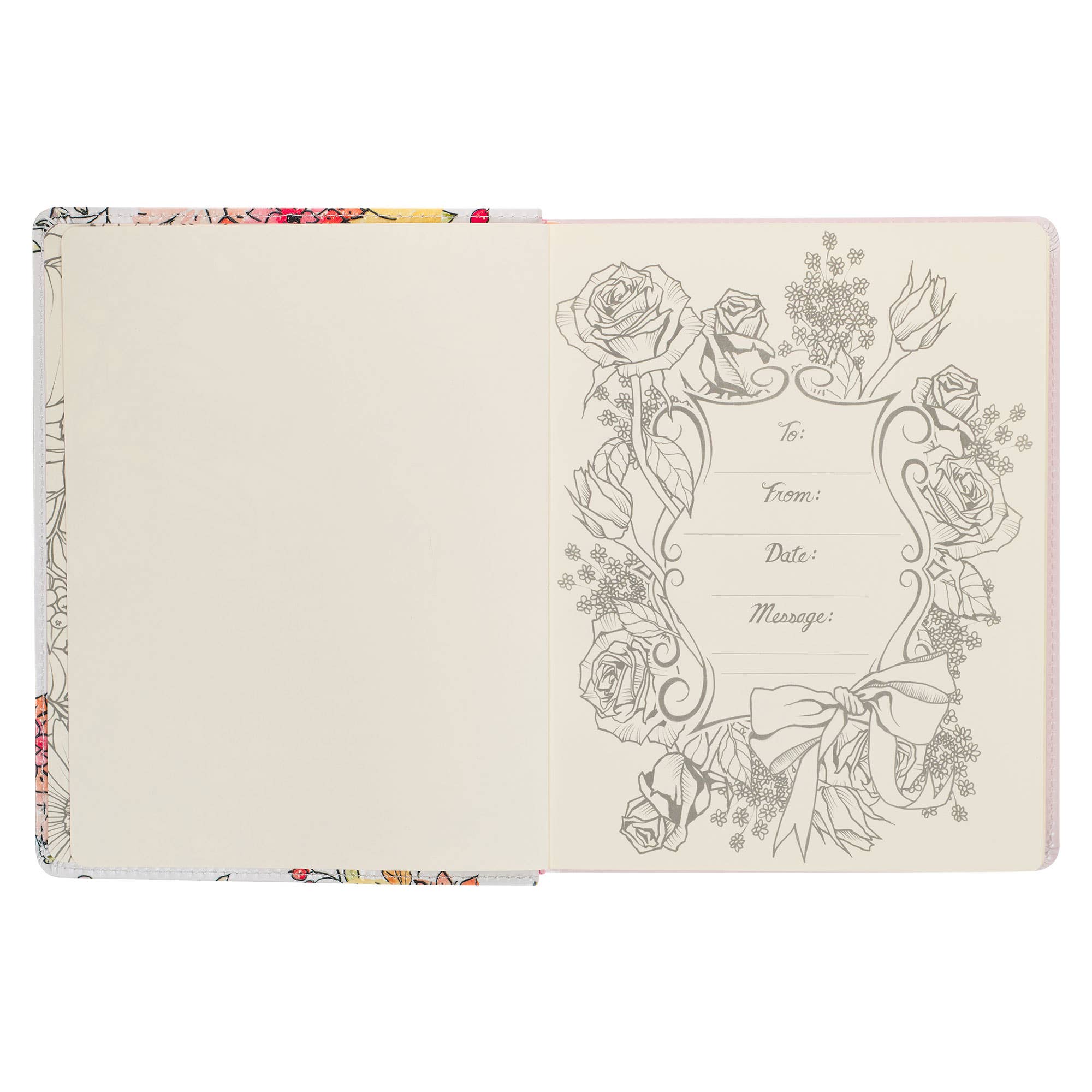 Pearlized White Faux Leather KJV My Creative Bible - Premium Books and Devotionals from Christian Art Gifts - Just $44.99! Shop now at Pat's Monograms