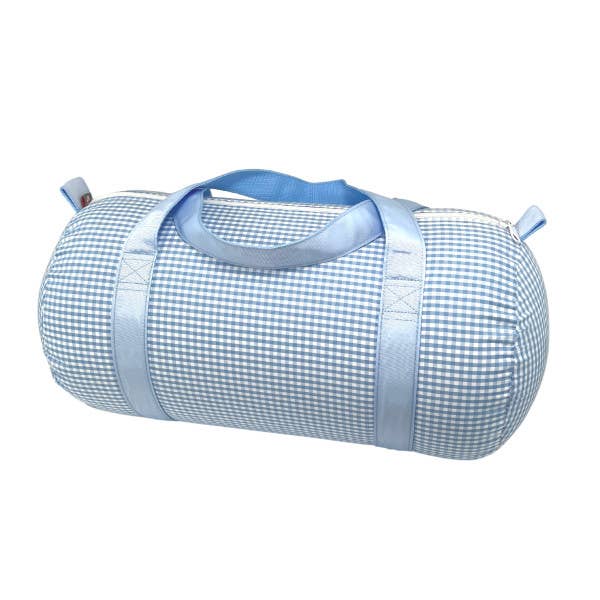 Gingham Medium Duffel - Premium Duffel Bags from Mint - Just $31.50! Shop now at Pat's Monograms