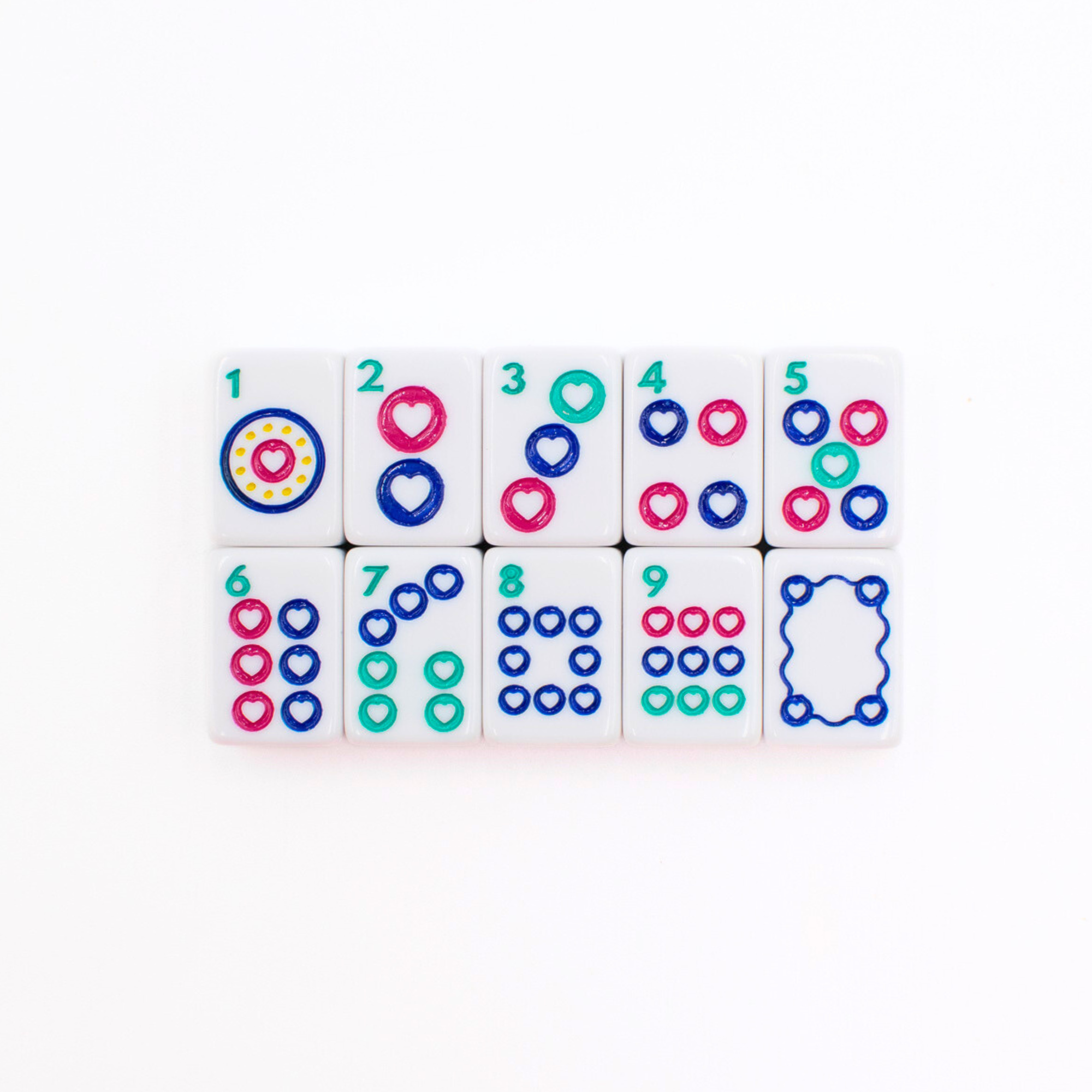 MINI TRAVEL MAHJONG  |  Mini Anywhere Series  |  White - Premium Mahjong from My Fair Mahjong - Just $195.95! Shop now at Pat's Monograms
