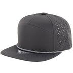 BLANK 7 PANEL HYDRO WITH ROPE SNAPBACK CAP - Premium hat from Zion Brand - Just $14! Shop now at Pat's Monograms
