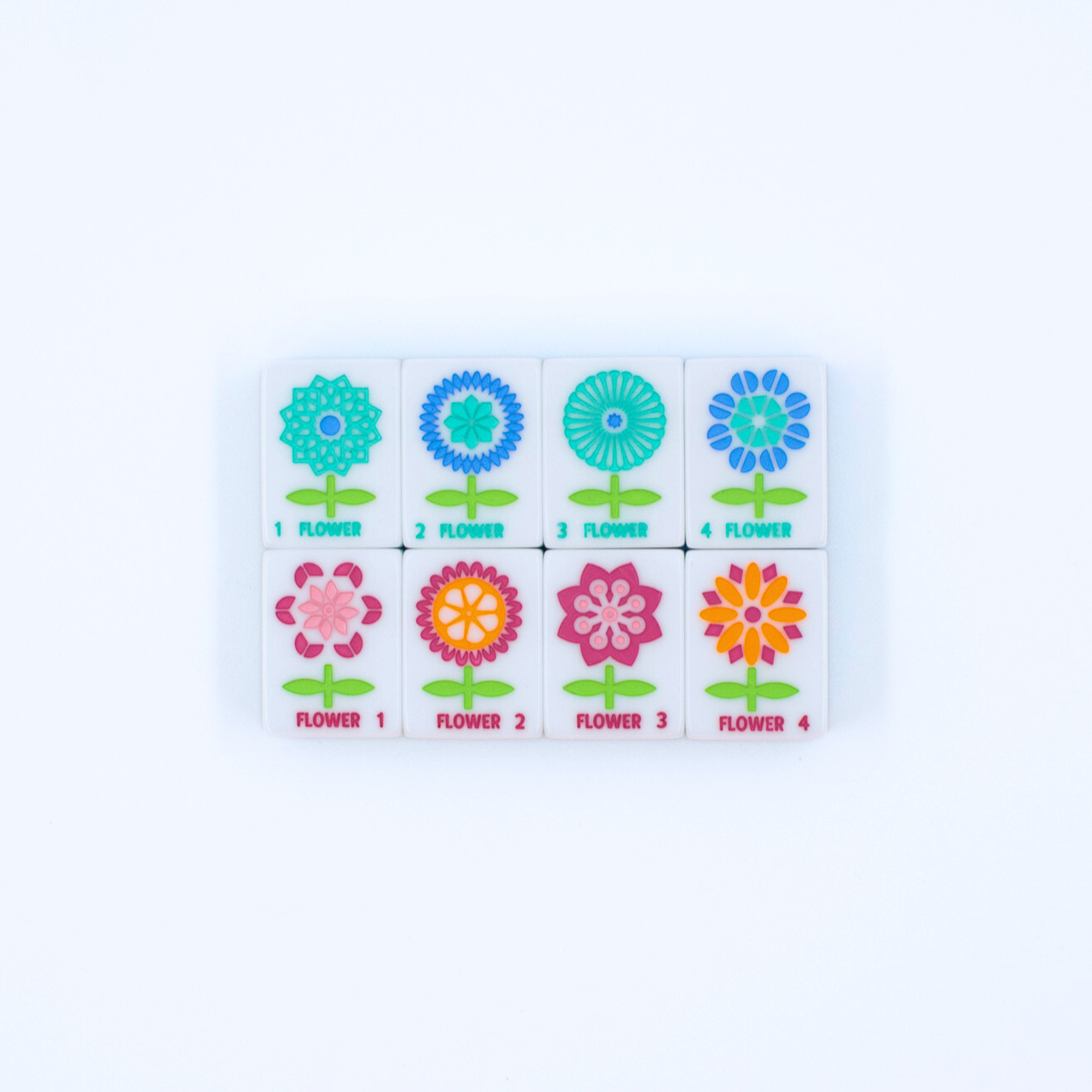 Crystal Prism Blue | Mahjong with Bold Angles and Vibrant Vibes - Premium Mahjong from My Fair Mahjong - Just $365! Shop now at Pat's Monograms