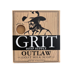 Outlaw Goat Milk Bar Soap - Premium Bath & Body from GRIT Soap Supply - Just $8.95! Shop now at Pat's Monograms