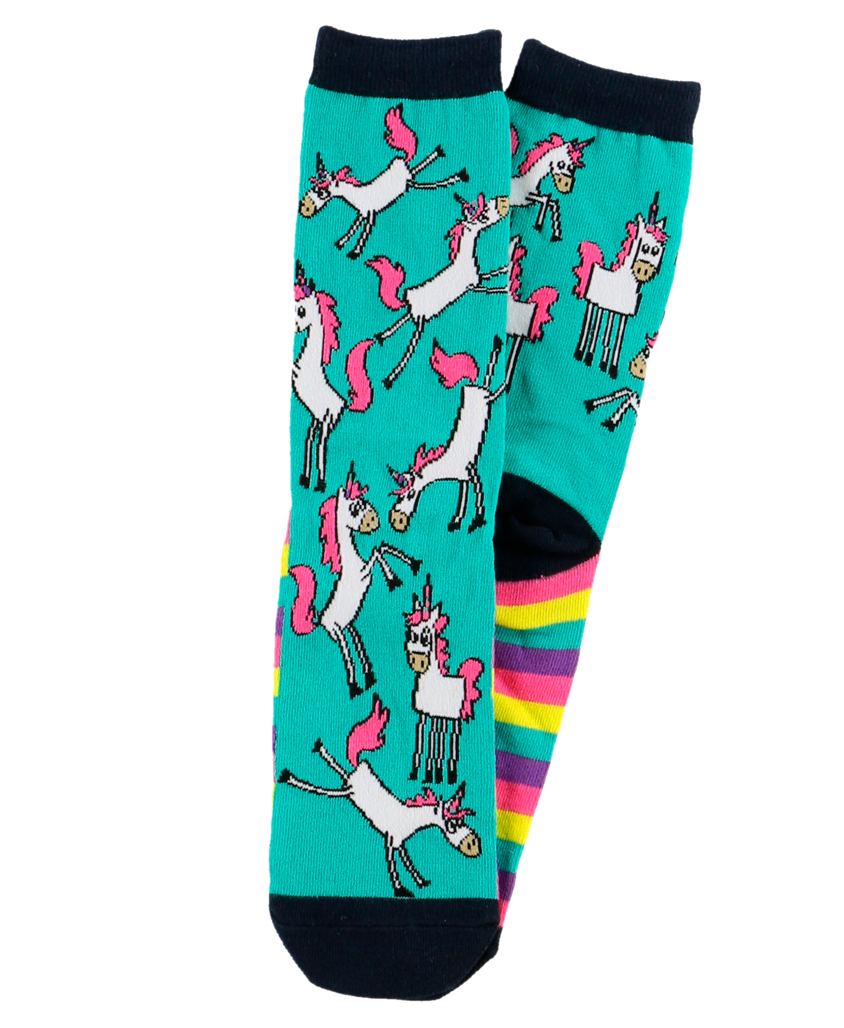 Unicorn Crew Sock One Size - Premium Socks from Lazy One - Just $9.95! Shop now at Pat's Monograms
