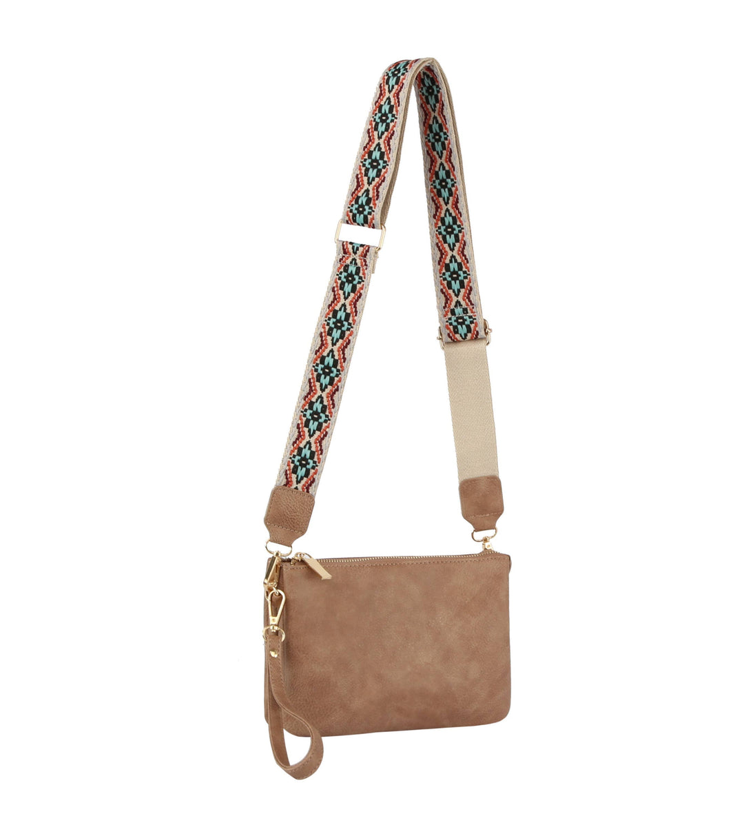 Small Guitar Strap Crossbody Vegan Purse - Premium handbag from Handbag Factory Corp - Just $39.96! Shop now at Pat's Monograms